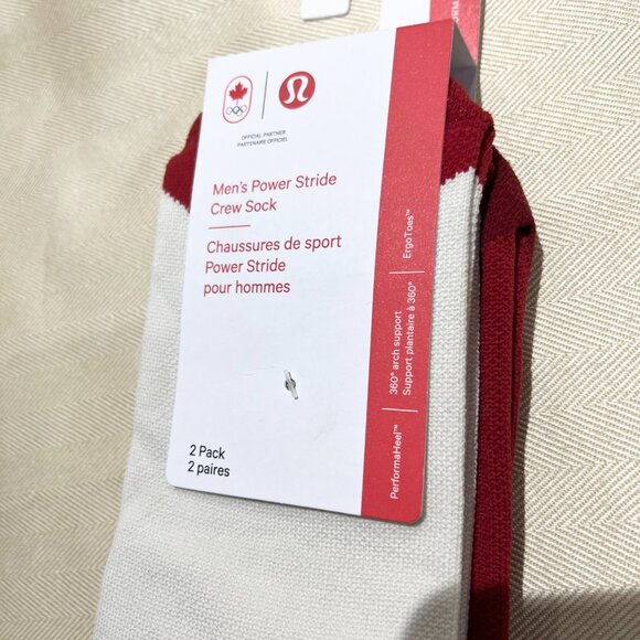 Lululemon Men's Power Stride Crew Socks - Picture 7 of 7